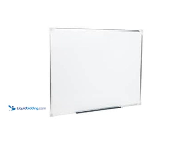 Lot 49-5551541 - MindReader 36x48 Wall Mount Whiteboard, Unused