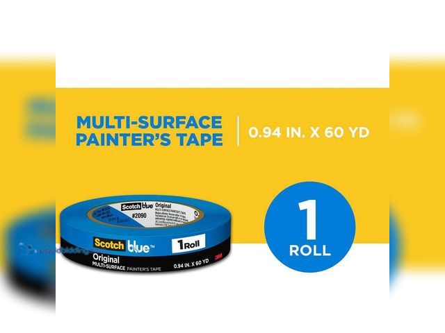 Lot 49-5413077 - 3M
ScotchBlue 0.94 in. x 60 yds. Original Multi-Surface Painter's Tape (4pack) New