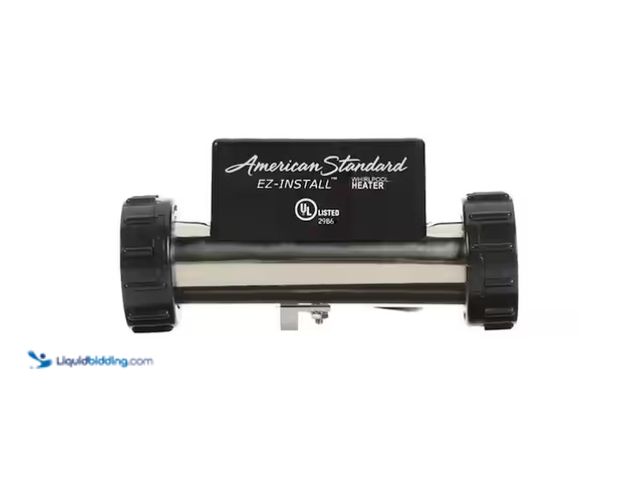 Lot 49-1575518 - American Standard EZ Install 9 in. x 3 in. 1500-Watt Whirlpool Heater, Model # EZHEAT_100, New, Fact...