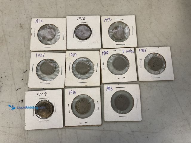 Lot 49-1505716 - LOT OF 10 LIBERTY V NICKELS EARLY 1900’S #COINS0122
