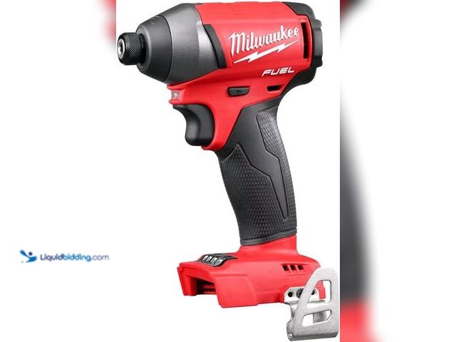 Lot 49-5410926 - Milwaukee M18 FUEL ONE-KEY 18V Lithium-Ion Brushless Cordless 3/8 in. Impact Wrench w/ Friction Ring...