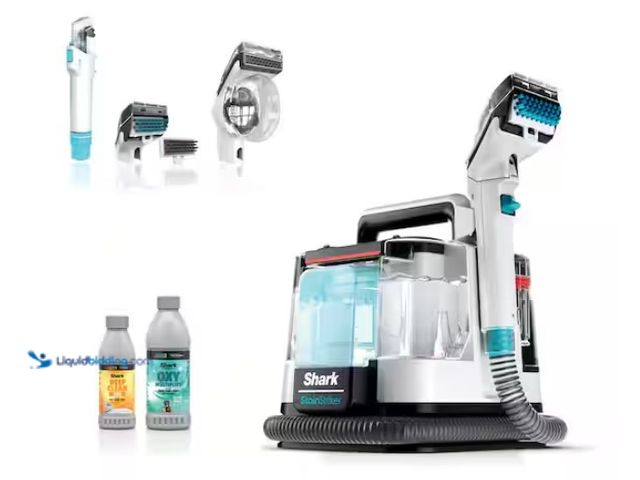 Lot 49-1557364 - Shark StainStriker Portable Corded Upholstery, Car, Rug and Carpet Cleaner with Spot and Pet Odor Re...