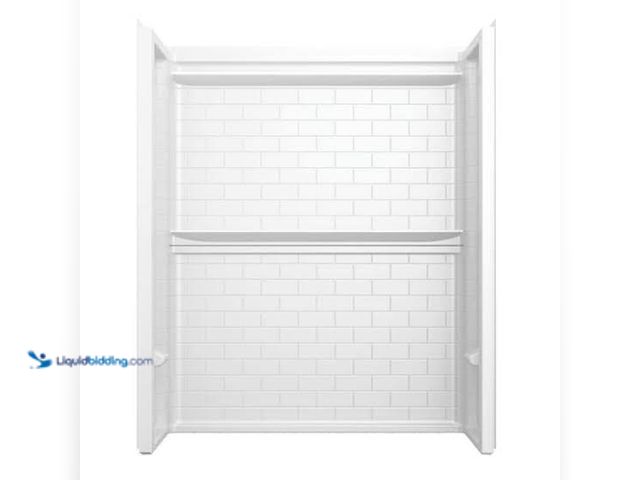 Lot 49-5545356 - Delta 60'' Tile Shower Wall Set, Unused