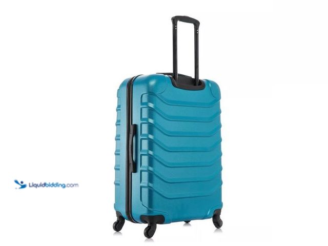 Lot 49-1557322 - InUSA Endurance Lightweight Hardside Checked Spinner Luggage, Exterior Measurements: 28"=19.68"W x 1...