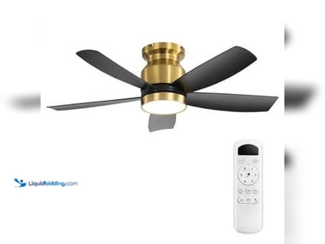 Lot 49-3565028 - Hampton Bay
Rockport 52 in. LED Matte Black Ceiling Fan with Five Reversible Blades Unused