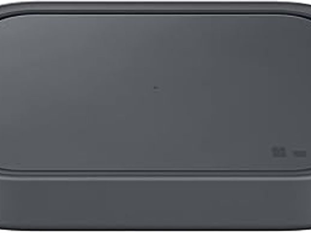 Lot 49-5415171 - Samsung 15W Wireless Charger Single, Cordless Super Fast Charging Pad for Galaxy Phones and Devices,...
