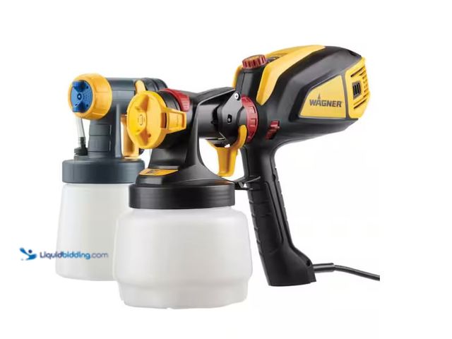 Lot 49-1548645 - Wagner Flexio 3500 Electric Handheld HVLP Paint Sprayer, Model # 2419306, Used, Tested works, Has at...