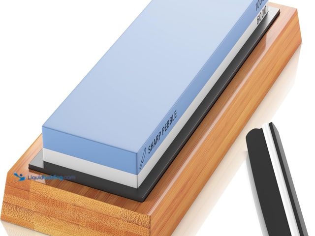 Lot 49-3528544 - Sharp Pebble Premium Whetstone Knife Sharpening Stone 2 Side Grit 1000/6000 Waterstone- Whetstone Kn...