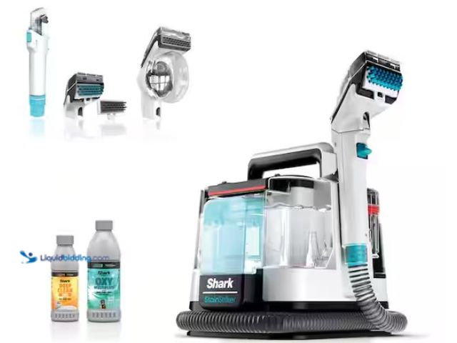 Lot 49-1557400 - Shark StainStriker Portable Corded Upholstery, Car, Rug and Carpet Cleaner with Spot and Pet Odor Re...