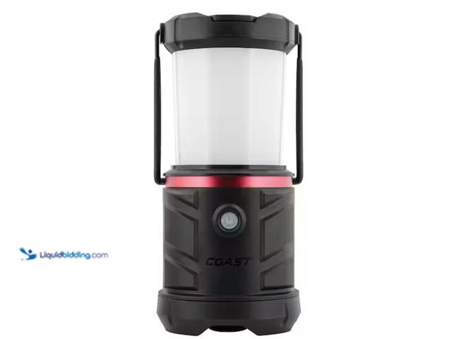 Lot 49-1574956 - Lot of (2) Coast EAL26 1250 Lumens Alkaline Battery Dual Power Camping Lantern Flashlight, Model # 3...