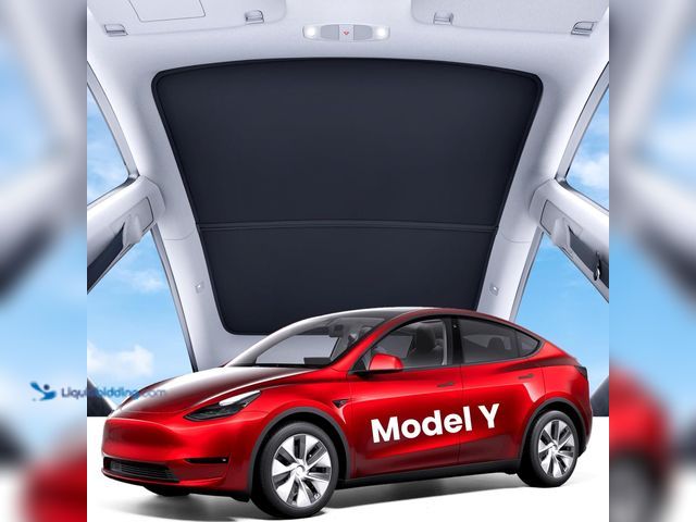 Lot 49-1627392 - REEVAA 2026 Upgraded Tesla Model Y Sunshade Roof [No Gaps, No Sagging] Tesla Y Accessories Heat Insu...