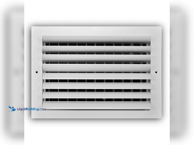 Lot 49-5552786 - QTY 15 - Everbilt
12 in. x 8 in. 2-Way Aluminum Adjustable Curved Blade Wall/Ceiling Register in Wh...