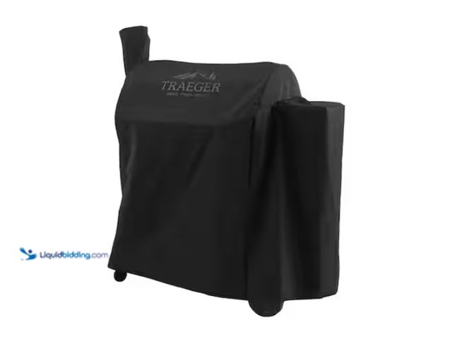 Lot 49-1570143 - Traeger Full Length Grill Cover for Pro 780 Pellet Grill, Black, Model # BAC504, Unused.   Ref#HDPA0...