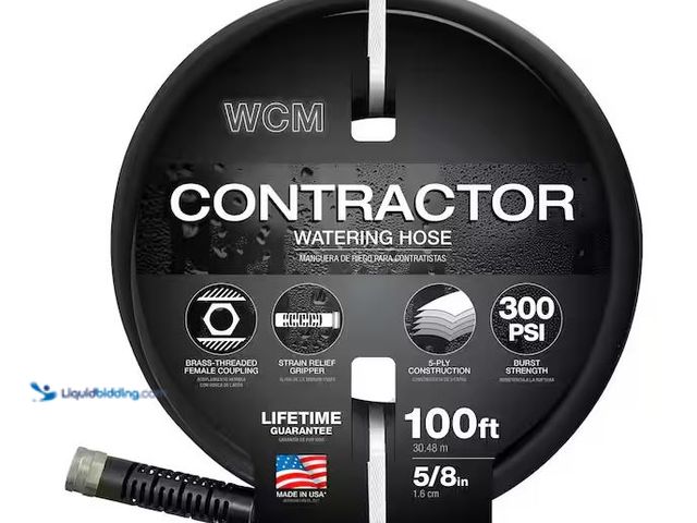 Lot 49-5545732 - 5/8 in. dia. x 100 ft. Contractor Grade Garden Hose, Used