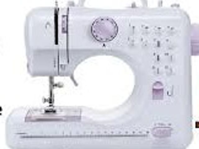 Lot 49-5435498 - Mini Multifunctional Household Sewing Machine Unused (dusty)