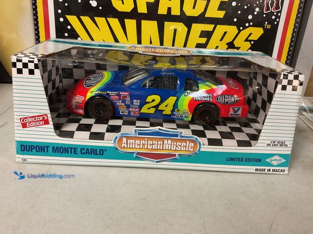 Lot 49-1505411 - COLLECTIBLE ERTL AMERICA MUSCLE COLLECTOR EDITION DUPONT MONTE CARLO #24 JEFF GORDON LIMITED EDITION...