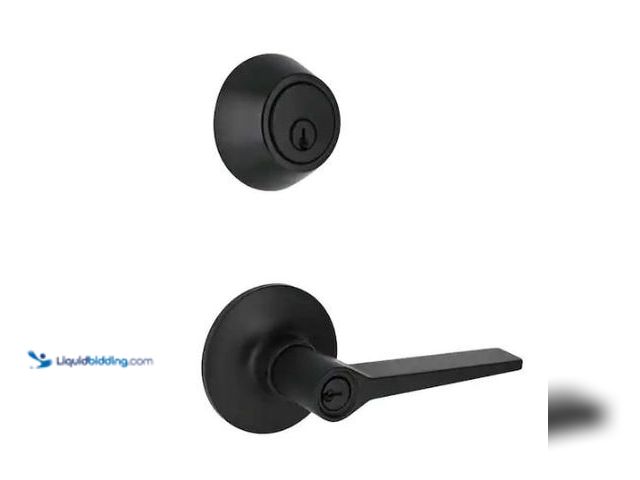 Lot 49-1569191 - Defiant Freedom Matte Black Single Cylinder Combo Pack, Model # 32MEX9D1B, New.  Ref#SBS0114