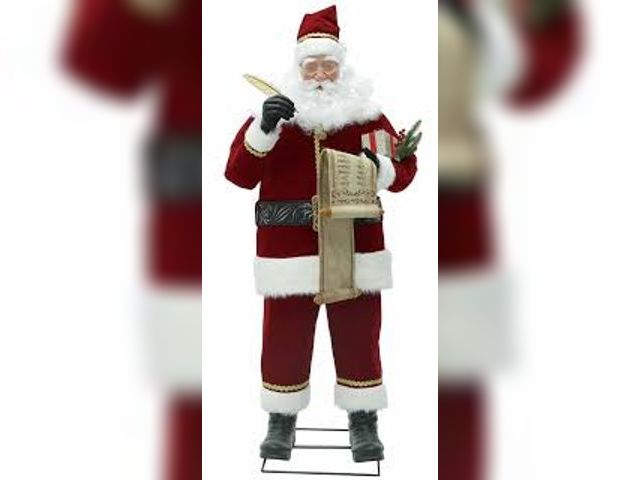 Lot 49-1548102 - Home Accents Holiday 6 FT Animated Wishlist Santa Model #24SV24397, Unused  Ref#HOL1113