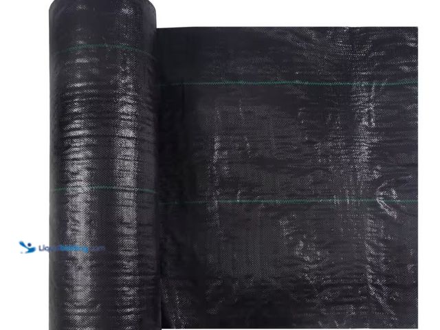 Lot 49-1515749 - Agfabric 3.0 oz. 4 ft. x 50 ft. for Erosion Control Mulch Mat Fabric Ground Cover Weed Barrier, Mode...