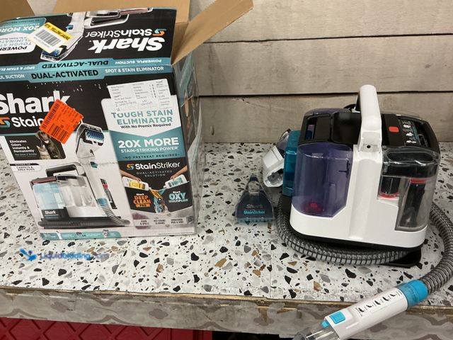 Lot 49-5489153 - Shark StainStriker Portable Corded Upholstery, Car, Rug and Carpet Cleaner with Spot and Pet Odor Re...