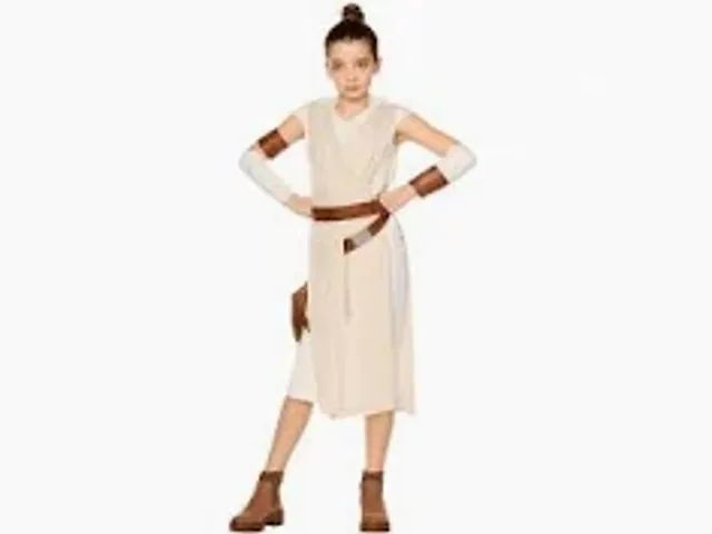 Lot 49-5436546 - Child Small 4-6. Star Wars Rey costume. Unused.