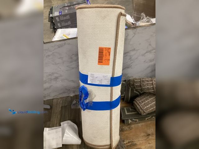Lot 49-5411818 - TrafficMaster Horchow Tan 26 in.w Roll Stair Runner. Unused