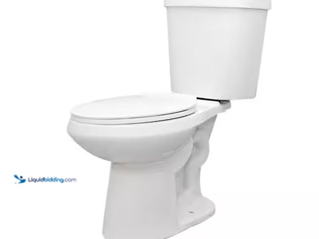Lot 49-5573116 - Glacier Bay
12 in. Rough In 2-Piece 1.0 GPF/1.28 GPF Dual Flush Elongated Toilet in White, Seat Inc...