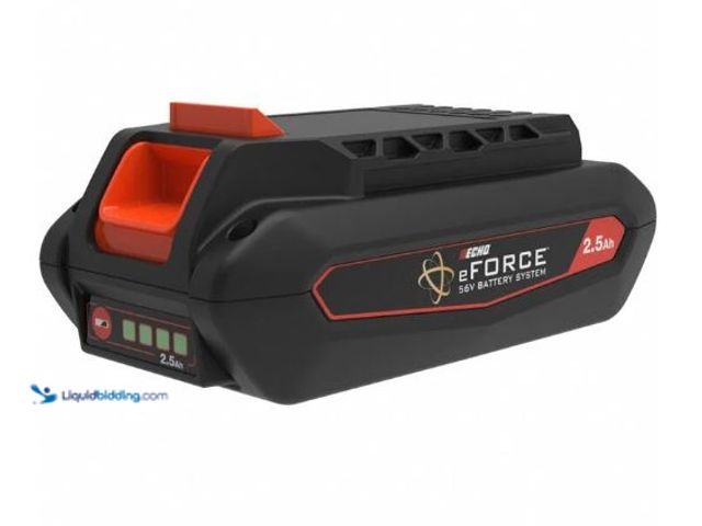 Lot 49-3566830 - Echo eForce 56V 2.5Ah Lithium Ion Power Tool Battery Pack with Fuel Indicator, Unused