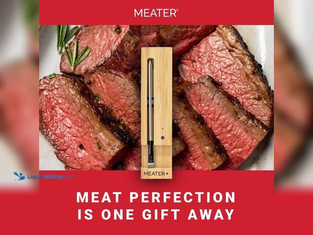 Lot 49-5483491 - MEATER Plus: Smart Bluetooth Wireless Meat Thermometer Digital | BBQ, Grill, Oven, Smoker, Air Fryer...