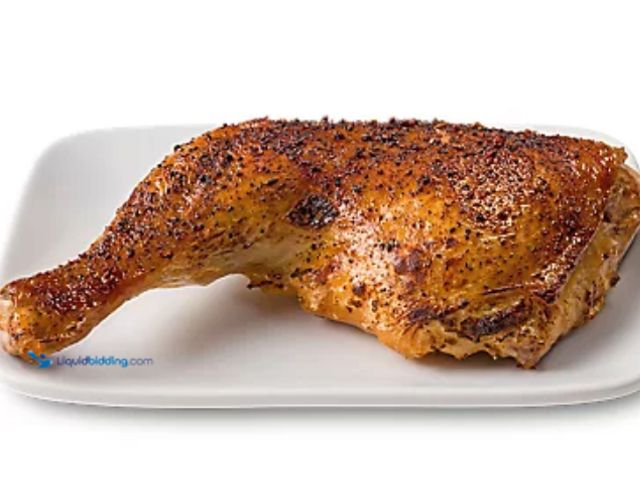 Lot 49-1917867 - Chicken Jumbo Leg Quarters 40 lb case Frozen