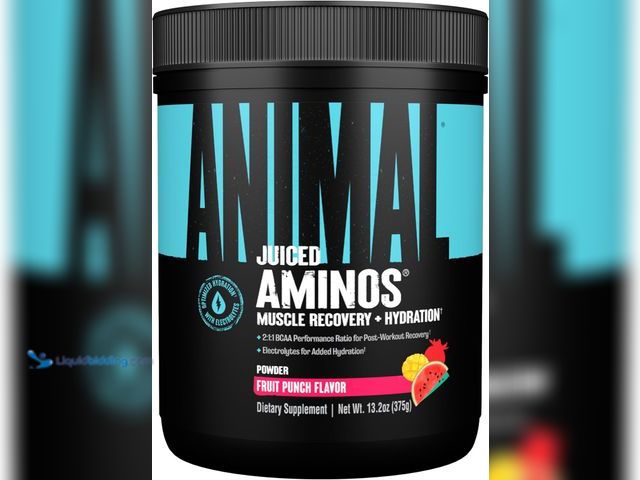 Lot 49-5413276 - Animal Juiced Amino Acids - BCAA Powder EAA Matrix Plus Hydration with Electrolytes and Sea Salt Any...