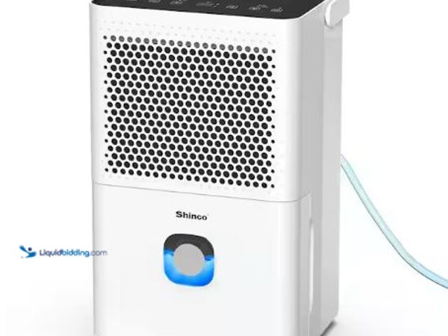 Lot 49-1625329 - Edendirect 30 pt. 1,500 sq.ft. Dehumidifier in. White with Auto Defrost, Quietly Remove Moisture, Ac...