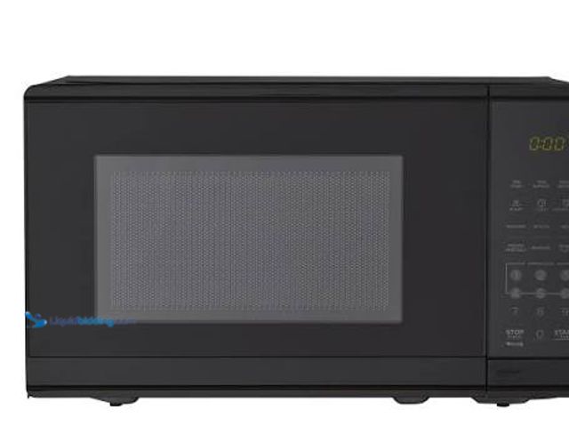 Lot 49-5545802 - Mainstays Compact Microwave Oven (Black) Unused, Works