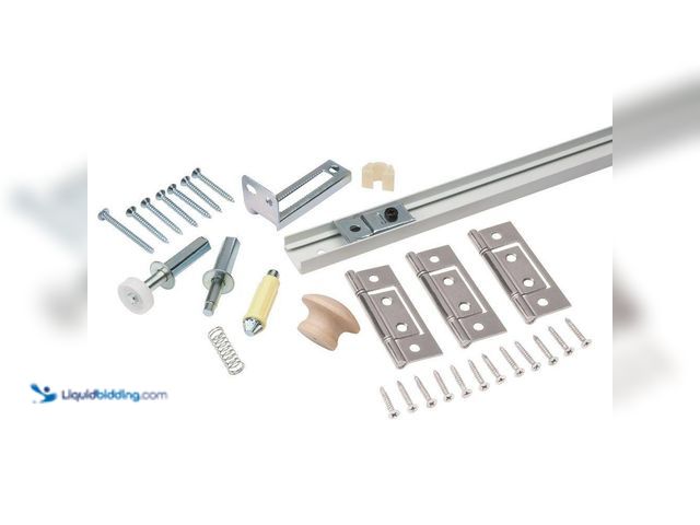 Lot 49-5435331 - Everbilt
24 in. Bi-Fold Door Hardware Set Unused (2pack)