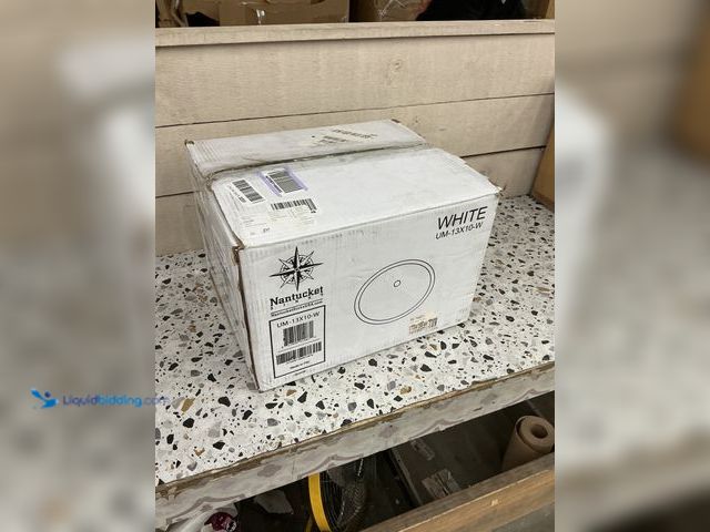 Lot 49-5462023 - Nantucket Sinks UM-13x10-W 13x10" Oval Ceramic Undermount Vanity Sink – Small Bathroom Sink, Mini Ti...