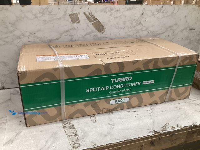Lot 49-5573626 - Turbo Split Air Conditioner Greenland-M9K/I 9,000 Unused