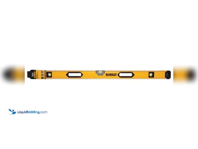 Lot 49-5452707 - DEWALT
48 in. Magnetic Box Beam Level SKU # 1001321869 Item is used with scuffs.
