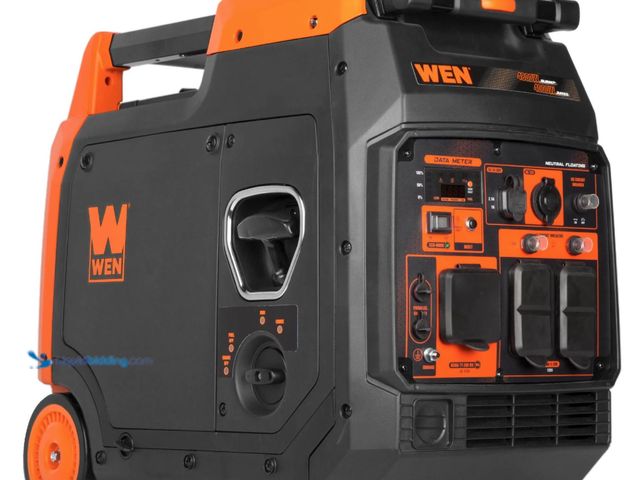 Lot 49-2006115 - WEN Quiet and Lightweight 4800-Watt RV-Ready Portable Inverter Generator with Fuel Shut Off, Model #...