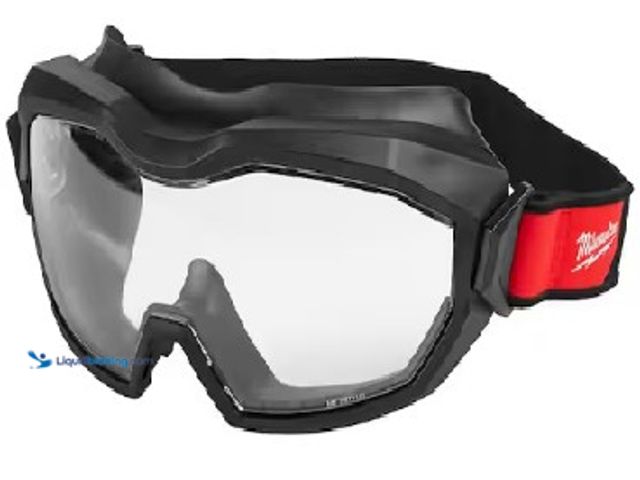 Lot 49-3618561 - Lot of (2) Milwaukee Clear Dual Coat Lens Vented Goggles, Model # 48-73-2062, Unused.   Ref#PA0812