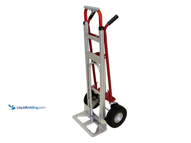 Lot 49-5414737 - 1,000 lbs. Capacity 4-in-1 Hand Truck Model # 60137 used scuffed scratches