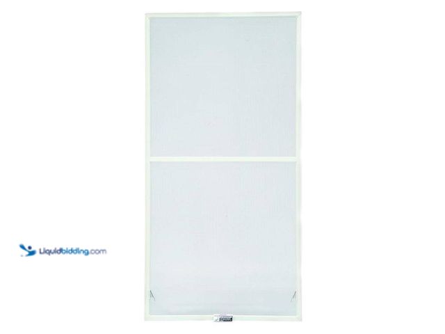 Lot 49-5414841 - andersen 19-7/8 in. x 54-27/32 in. 400-Series White Aluminum Double-Hung Window Screen  Model # 1846...