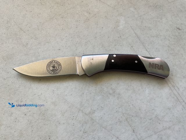Lot 49-1977819 - Other VERY NICE GOLDEN EAGLES NRA POCKET KNIFE PRE-OWNED GOOD CONDITION NO BOX #COINS0723