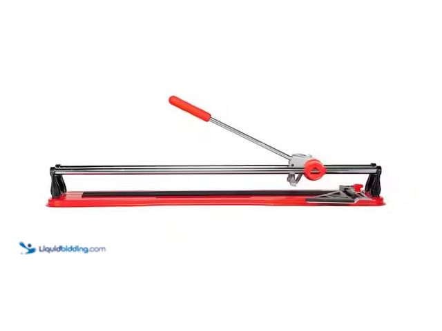 Lot 49-1572129 - Rubi Practic 61 Plus-24 in. Tile Cutter with Tungsten Carbide Blade and Roller Guide Model # 21979, ...