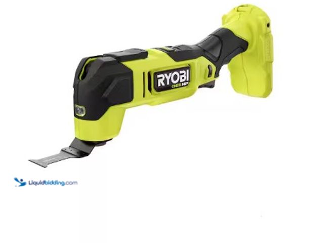 Lot 49-3618593 - RYOBI ONE+ HP 18V Brushless Cordless Oscillating Multi-Tool (Tool Only), Model # PBLMT51B-A24401, Us...