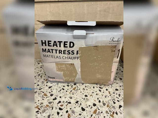 Lot 49-5489200 - King heated mattress pad. Unused.
