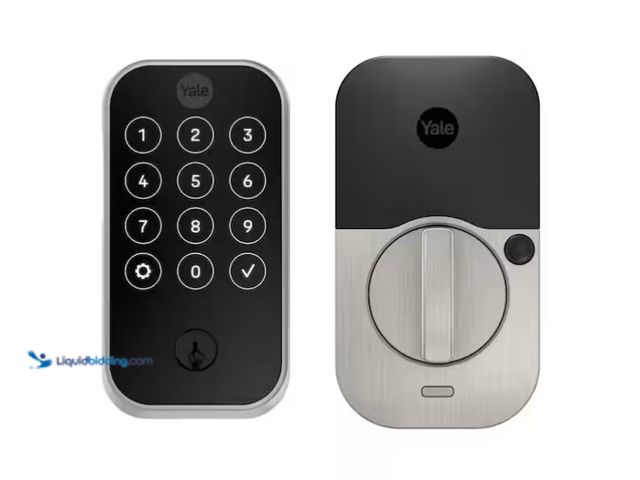 Lot 49-1575763 - Yale Assure Lock 2; Smart Door Lock with Wi-Fi and Touchscreen Keypad; Satin Nickel, Model # YRD420-...