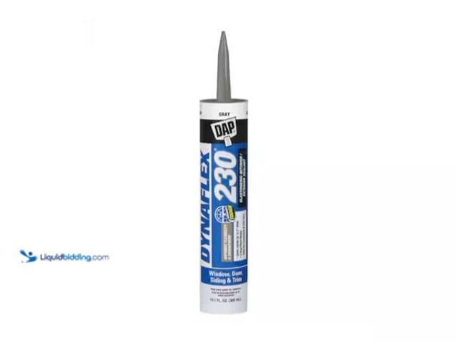 Lot 49-3612799 - Lot of (12) DAP DYNAFLEX 230 10.1-oz Window and Door Gray Paintable Latex Caulk, Model #11286, Unuse...
