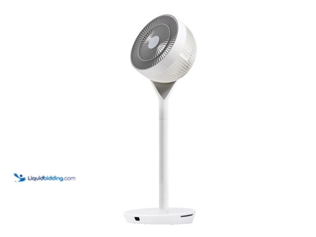 Lot 49-1623911 - IRIS WOOZOO Pedestal 360 Oscillating DC Motor Standing Fan, Model # B09VKG7GXD, Slightly used, No at...