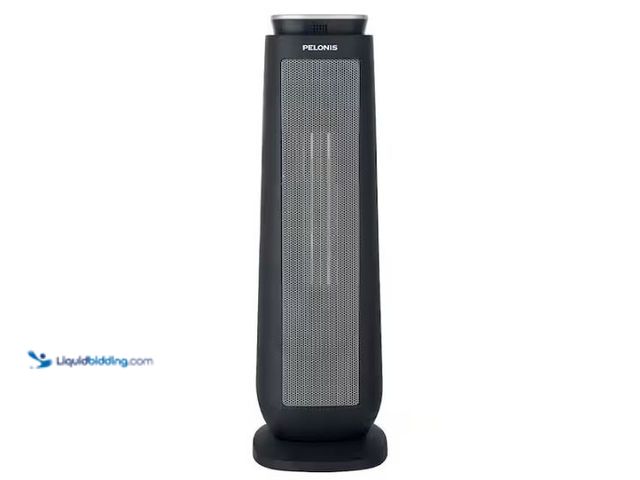 Lot 49-1569487 - Pelonis 1500-Watt 23 in. Digital Tower Indoor Ceramic Heater Quiet Operation w/ Safety Overheat Prot...