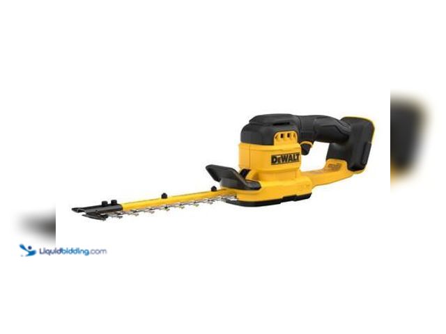 Lot 49-5539674 - DEWALT 20V MAX 8 in. Compact Cordless Battery Powered Hedge Trimmer (Tool-Only). Model # DCHT823B. U...